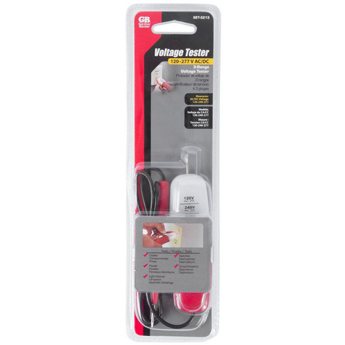 GB Gardner Bender GET-3213  Heavy-Duty 3-Way Voltage Tester Image 1