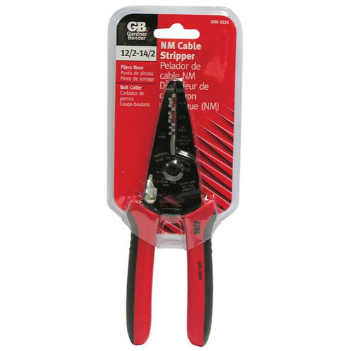 GB Gardner Bender GRX-3224  Dual NM Cable Stripper/Cutter for 12/2 and 14/2 Image 1