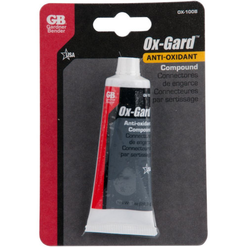 GB Gardner Bender OX-100B  Ox-Gard Anti-Oxidant Compound 1-oz Squeeze Tube Image 1