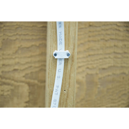 GB Gardner Bender PS-150Z  1/2" White Plastic NM Cable Staple - 100 per Bag Image 1