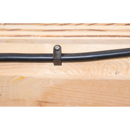GB Gardner Bender PSB-165  1/4" Black Plastic Coaxial Cable Staple - 50 per Package Image 2