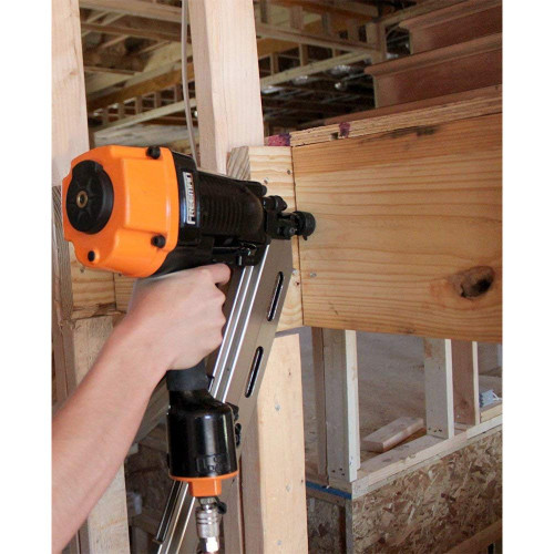 Freeman PFR2190  2" to 3-1/2" Pneumatic Full Round Head 21° Framing Nailer Image 4