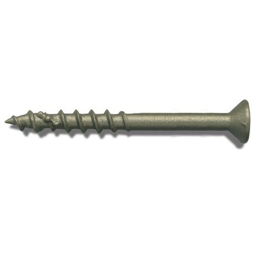 Fastap Plus DAC200W  #8 x 2" Exterior Self Drilling Wood Screws with DuracoatXT - Phillips Drive Head 1000 per Package Image 0