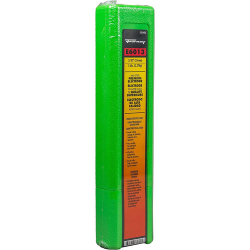 Forney 30301  Weld Rod E6013 Mild Steel 3/32" 1 Lb Image 0