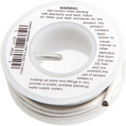 Forney 38051  1/8" Lead-free Plumbing Repair Solder 8oz Image 2