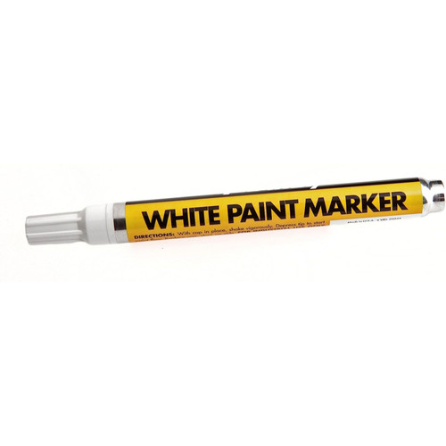 Forney 60312  White Paint Marker Image 0