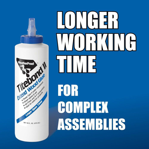 Titebond II 4134  Extend Wood Glue - 16-oz Bottle Image 2