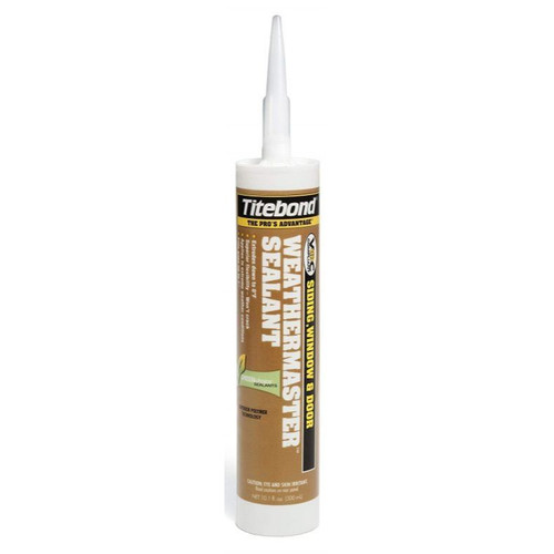 Titebond 43991  9.5 oz WeatherMaster Sealant Cartridge - Clear Image 0