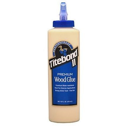 Titebond II 5004  Premium Wood Glue - 16-oz Bottle Image 0