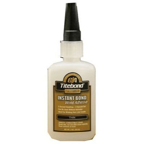 Titebond 6201  Instant Bond Thin Wood Adhesive - 2-oz Bottle Image 0