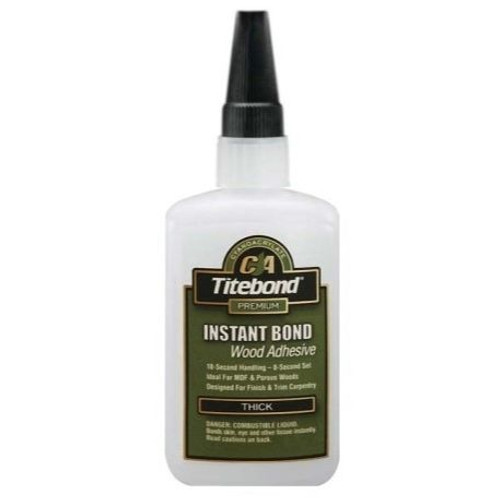 Franklin 6222  Titebond Instant Bond Thick Wood Adhesive - 4-oz Bottle Image 0 Franklin 6222  Titebond Instant Bond Thick Wood Adhesive - 4-oz Bottle Image 0