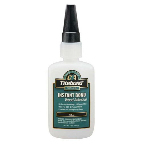 Franklin 6231  Titebond Instant Bond Gel Wood Adhesive - 2-oz Bottle Image 0 Franklin 6231  Titebond Instant Bond Gel Wood Adhesive - 2-oz Bottle Image 0