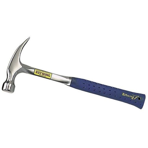 Estwing E3-20S  20oz Nylon-Vinyl Grip Rip Hammer Smooth Face 13-1/2" Length Image 0