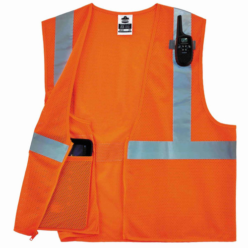 GloWear 21047  8210Z Type R Class 2 Economy Mesh Vest - 2XL/3XL Image 2