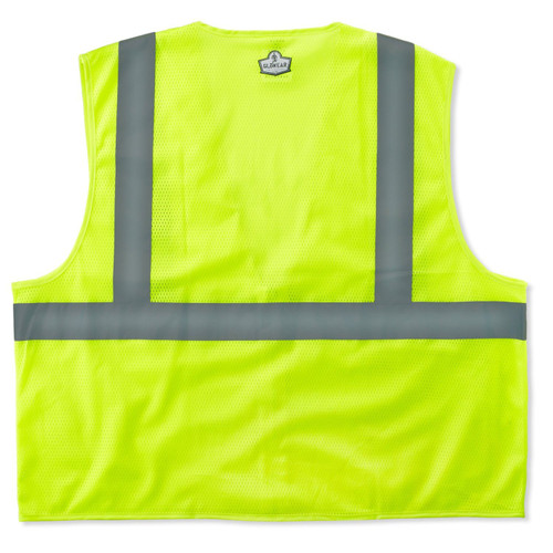GloWear 8210Z  Class 2 Lime Economy Vest - 2X-Large/3X-Large (21057) Image 1