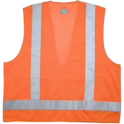 GloWear 8250Z  Class 2 Surveyors Safety Vest - Orange - S/M (21413) Image 1
