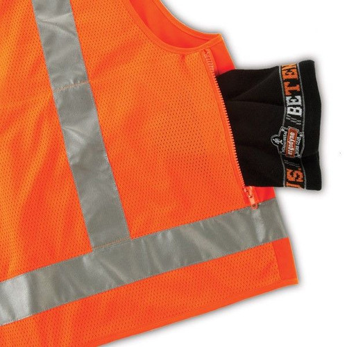 GloWear 8250Z  Class 2 Surveyors Safety Vest - Orange - 2X/3XL (21417) Image 2