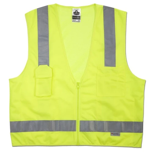GloWear 8250Z  Class 2 Surveyors Safety Vest - Lime - L/XL (21425) Image 0