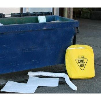 EnviroMet SP-2O  Economy Oil Only Spill Kit with Water-Resistant Yellow Plastic Bag Image 2