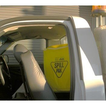 EnviroMet SP-2U  Economy Universal Spill Kit with Water-Resistant Yellow Plastic Bag Image 1