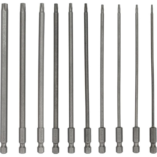 Enkay 3036-C  10-Piece 6" Tamper Proof Torx Screw Bit Set T6 to T40 Image 0