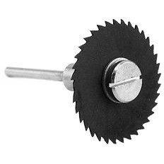 Enkay 384-C  1-1/4" Wood Cutting Saw Blade with 1/8" Shank Mandrel Image 0