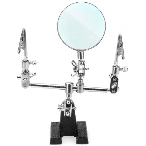 Enkay 4030  Helping Hands Work Stand with Magnifier Image 0