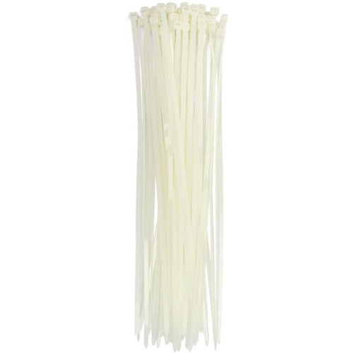 Enkay 7120  12" White Nylon Cable Ties 50# Strength - 50 per Package Image 0 Enkay 7120  12" White Nylon Cable Ties 50# Strength - 50 per Package Image 0