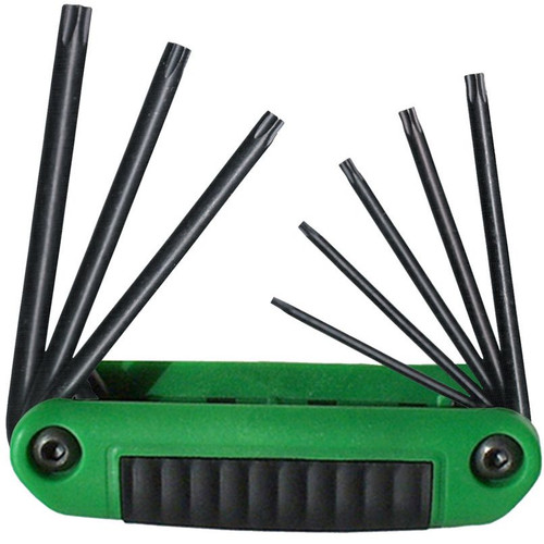 Eklind 25581  8 Piece Ergo-Fold Torx Fold-Up Hex Key Set (T8 to T40) Image 0