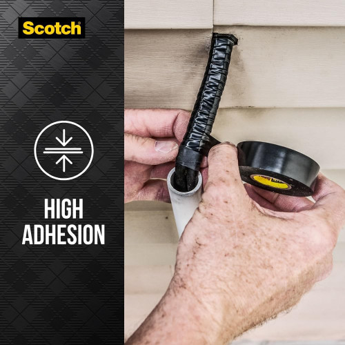 3M 10414NA  Scotch Super 33+ Vinyl Electrical Tape, 3/4-in by 450-in, 1-Roll with Dispenser Image 5