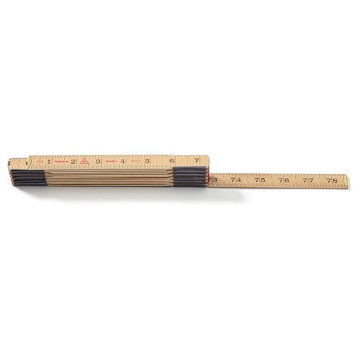 Hultafors 101404U  78-2-12 Folding 78" Wood Rule Inch Image 1 Hultafors 101404U  78-2-12 Folding 78" Wood Rule Inch Image 1