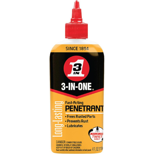 3-IN-ONE 120015  Penetrant Drip Oil - 4 oz Bottle  Image 0 3-IN-ONE 120015  Penetrant Drip Oil - 4 oz Bottle  Image 0