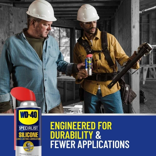 WD-40 30001  Specialist Silicone Lubricant Spray with Smart Straw - 11 oz can (300012) Image 4