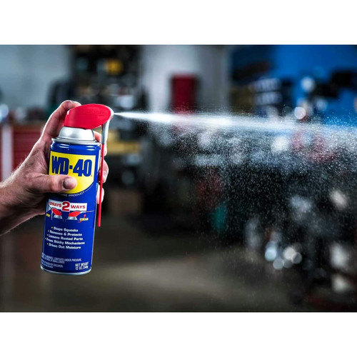 WD-40 49004  Multi-Use Product with Smart Straw - 11-oz Can Image 3 WD-40 49004  Multi-Use Product with Smart Straw - 11-oz Can Image 3