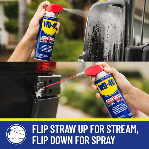 WD-40 49005  Multi-Use Product with Smart Straw - 12-oz Can Image 1