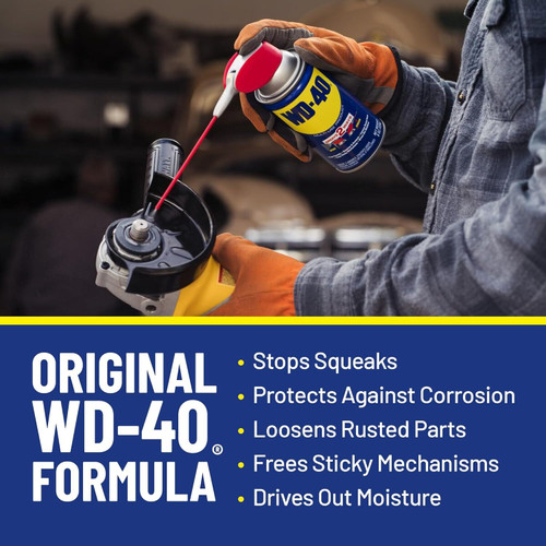 WD-40 49005  Multi-Use Product with Smart Straw - 12-oz Can Image 3