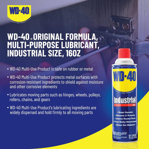 WD-40 49008  Multi-Use Product - 16-oz Can Image 2 WD-40 49008  Multi-Use Product - 16-oz Can Image 2