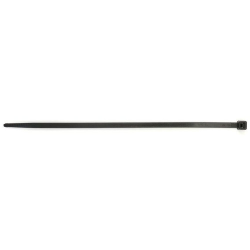 Enkay 7175  17" Black Nylon Cable Ties 50# Strength - 25 per Package Image 0