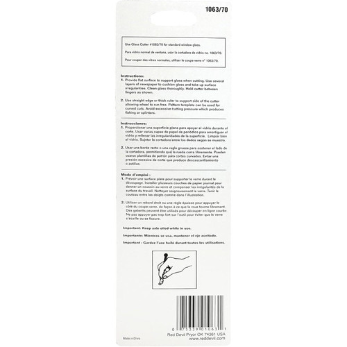 Red Devil 1063/70  DIY Glass Cutter Tool Image 2