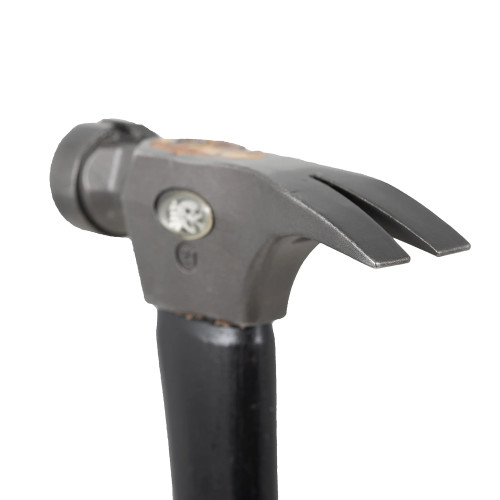 Dead On Tools DO21C  21-oz Milled Face Hammer with 18" Curved Hickory Handle Image 3