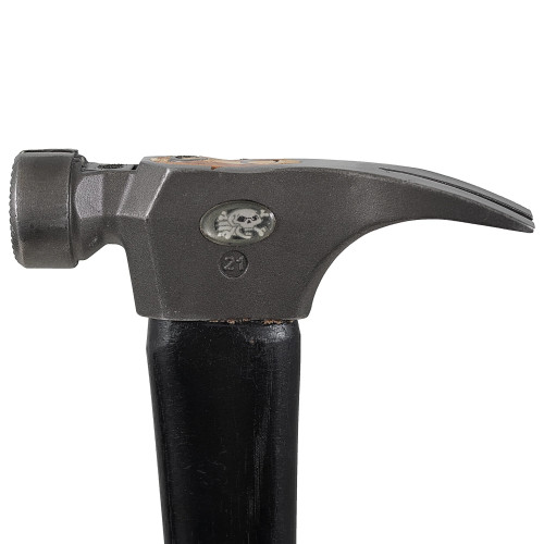 Dead On Tools DO21C  21-oz Milled Face Hammer with 18" Curved Hickory Handle Image 4