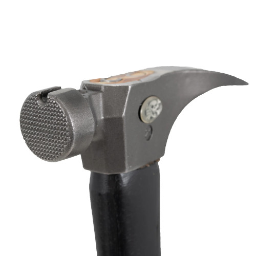 Dead On Tools DO21C  21-oz Milled Face Hammer with 18" Curved Hickory Handle Image 5