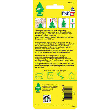 Little Trees U1P10210  Car Air Freshener Gold Scent - Single Tree per Package Image 2