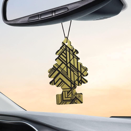 Little Trees U1P10210  Car Air Freshener Gold Scent - Single Tree per Package Image 3