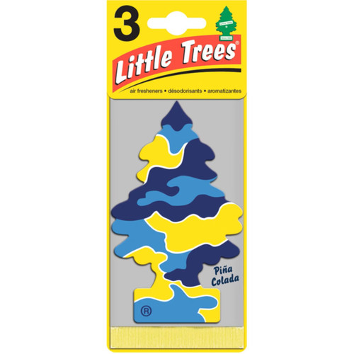 Little Trees U3S32967  Car Air Freshener Piña Colada Scent - 3 Trees per Package Image 1
