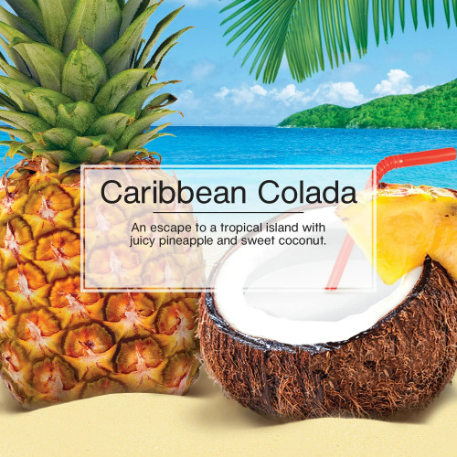 Little Trees UPS06324  Spry Air Freshener Caribbean Colada Scent - 3.5 Fl Oz Image 2