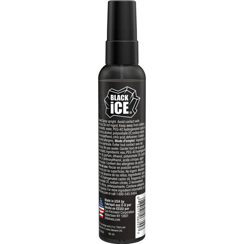 Little Trees UPS06355  Spry Air Freshener Black Ice Scent - 3.5 Fl Oz Image 1
