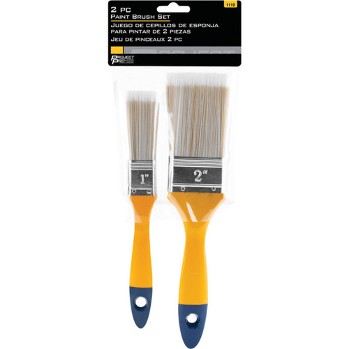 Performance Tool 1119  1" and 2" Poly-Blend Paint Brush Set Image 1
