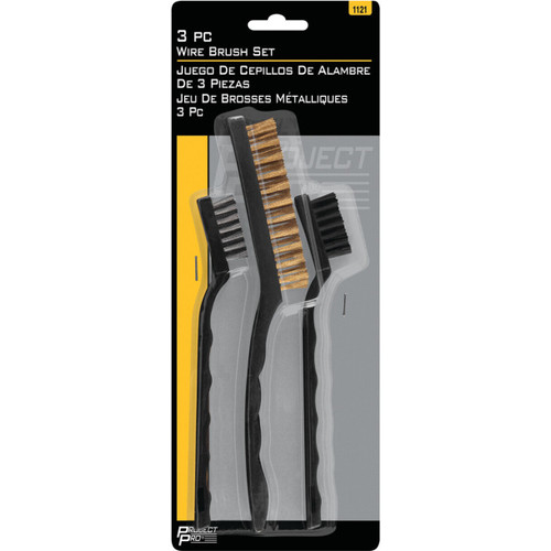 Performance Tool 1121  3-Piece Wire Brush Set Image 1