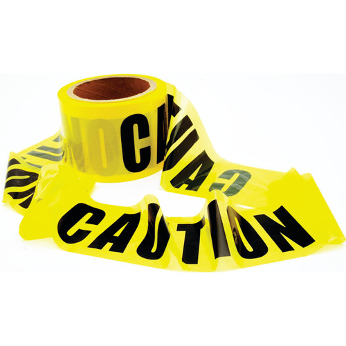Performance Tool 1475  3" x 300' Roll Caution Tape Image 0